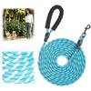 Long Dog Round Comfortable Reflective Interactive Dog Gentle for Medium and Large Training Leash, Sturdy, Chew-proof, Tangle-free, Easy-to-Hold, Cord,