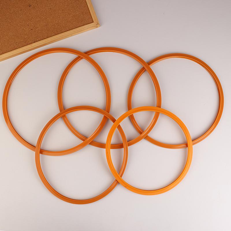 Silicone Rubber Gasket Sealing Ring High Temperature Resistant For Aluminum Pressure Cooker 18/20/22/24/26/28/30/32/34/36Cm