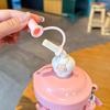 Staubkappe Wasserflasche Hohe Kapazität Strohflasche Anti-Tropf Teekessel Kinder