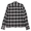 NUMBER (N)INE Excellent Condition Ombre Check Shirt, Portland Period, Men's, Black and Brown, Size 2, F08-NS007, 08AW Tops 2 Black / brownUsed