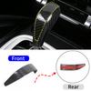 Real Carbon Fiber Center Console Gear Shift Knob Decor Cover for Porsche Cayenne 2004-2007 Interior Protective Trim