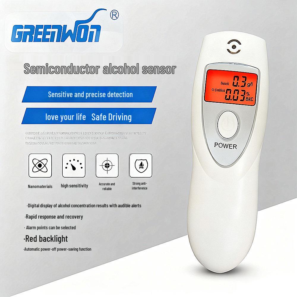 AT642S Non-Contact Breathalyzer with Digital Alcohol Display