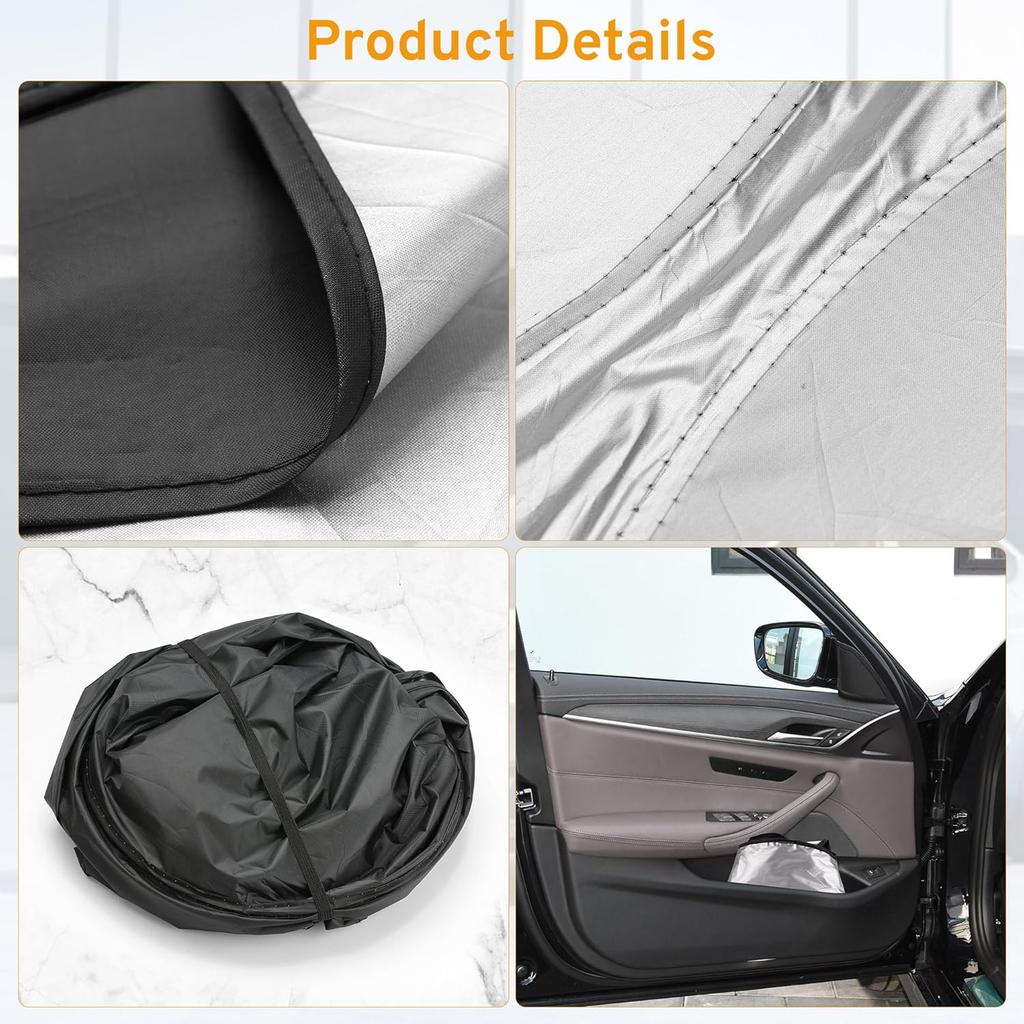 XHRING Windshield Sun Shade for Lexus is IS250 IS350 IS300 IS460 is Couple ES ES350 RC CT LS UX Series Accessories, Car Front Window Sunshade Sun