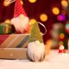 10 Pcs Random Color Christmas Zhuru Pendant Plush Doll, Manual Decoration, Swedish Gnome, Santa Holiday Decor