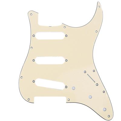 Musiclily Strat Pickguard 11-Hole Cream 1962