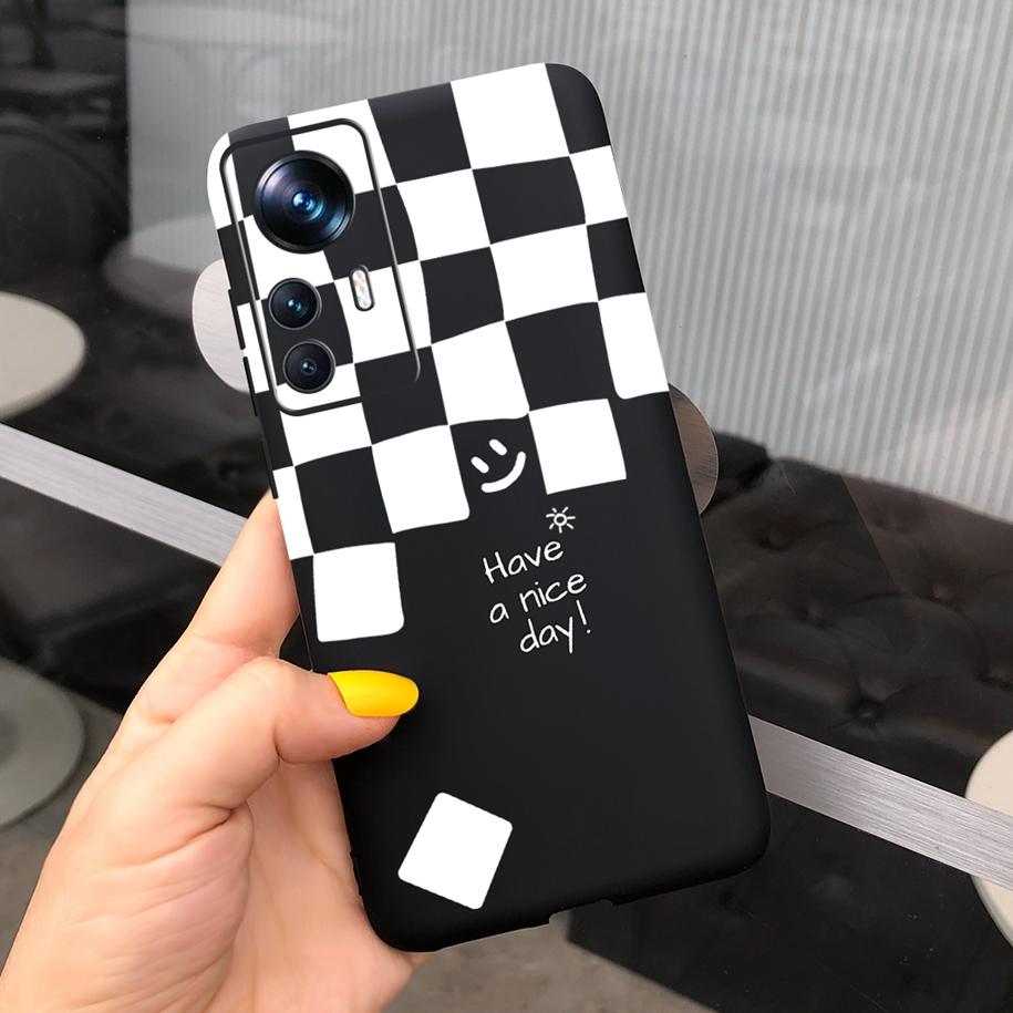 For Xiaomi 12T Pro Case Mi 12T 2022 New Fashion Art Painted Cover Soft Fundas Phone Case For Xiaomi Mi 12T Mi12T Pro Cover Coque