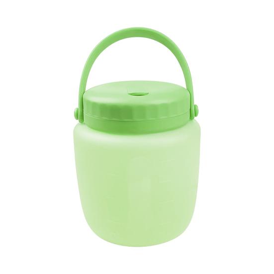 500/1000/1500ml Silicone Ice Bucket with Handles Easy To Clean Smooth Inner Wall Washable Ice Bucket