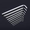 Pulia 9-Piece Extra Long Matte Hex Wrench Set