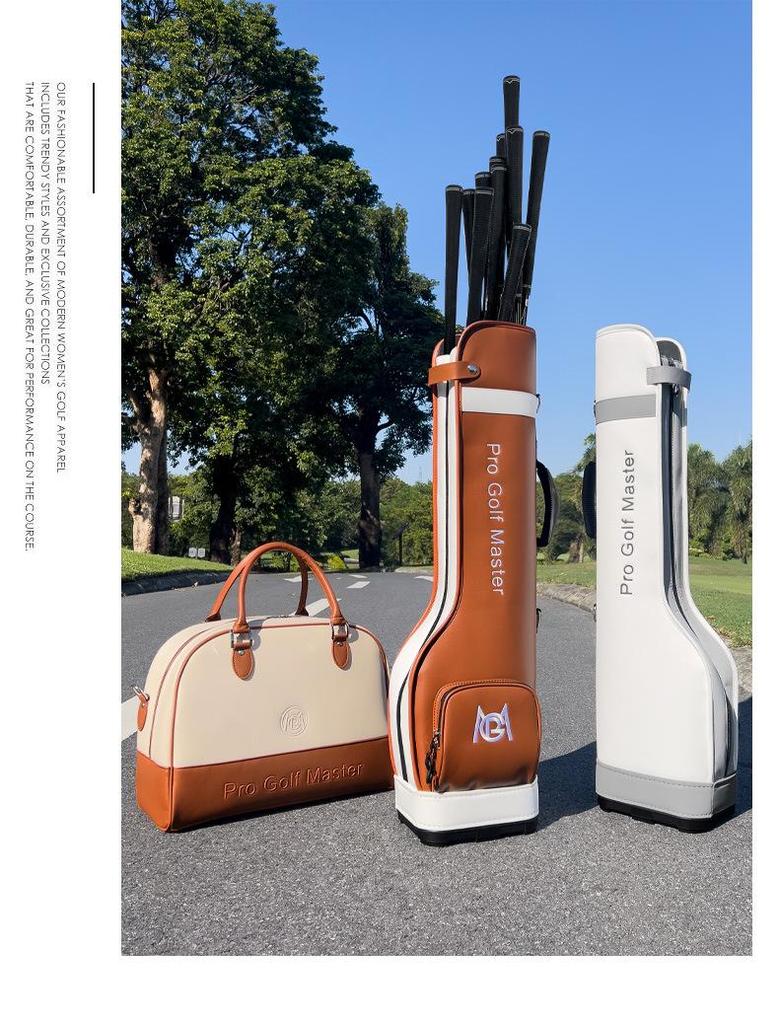 PGM Ultra-light Waterproof Golf Club Bag - Half-length, Holds 14 Clubs, Unisex Design