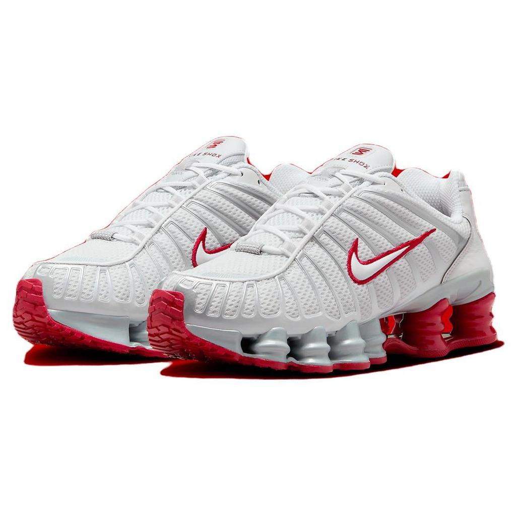 Nike Shox TL Platinum Tint Gym Rouge Femmes Baskets Blanc FZ4344-001