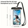 1-Pack Lifestyle Phone Pouch Protection for Beach, Swimming, Snorkeling, Kayaking, Rafting, and Showering
