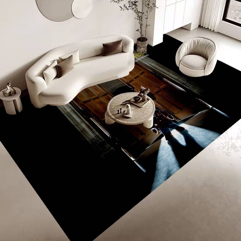 Kanye West Anmie Door Mat Washable Non-Slip Living Room Sofa Chairs Area Mat Kitchen Bedside Area Rugs