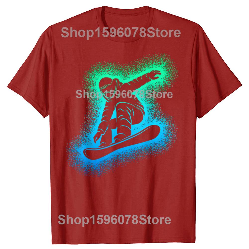 

Funny Snowboard Snowboarding Cotton Tshirts Men Womens Fashion Print Tshirt Loose Oversized Streetwear Hip Hop Unisex T Shirt S