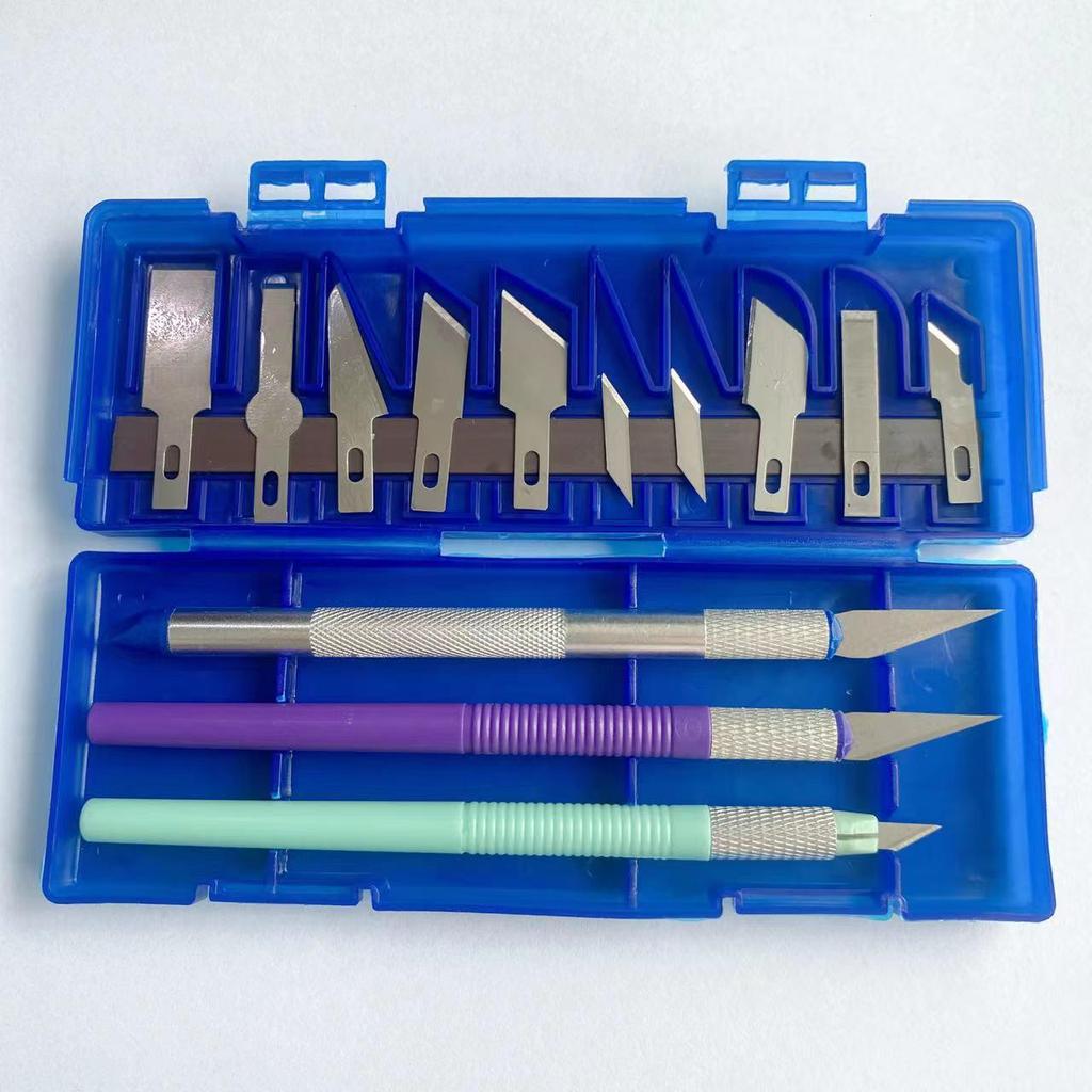 13-Piece Craft & Carving Knife Set with DIY Journal Tools