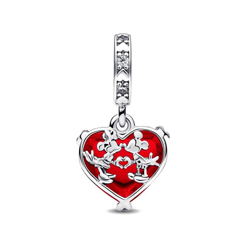 Copper Plated Valentine'S Day Gift For Lovers Pendant Charms It Original Bracelet For Women Diy Fashion Jewelry Making