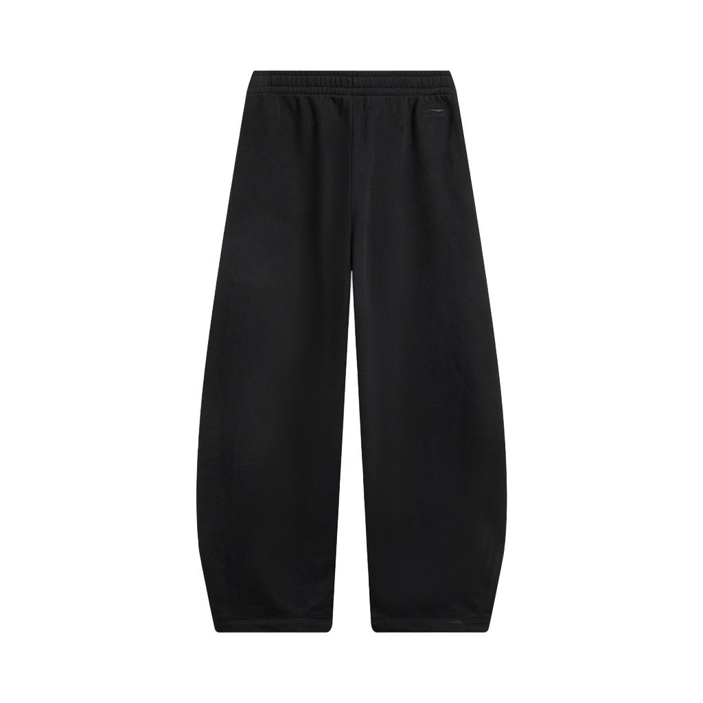 Li Ning Sports Trend Series Embroidered Logo Knitted Sports Pants Women pants AKLW178-3