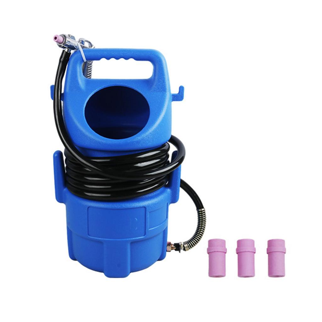 Compacted Sandblasting Guns with Anti Kink Hose Designed for Hard to Reach Areas Lightweight Construction Includes Multiple Connector Type