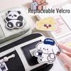 Milk-Huhu High-End Large Capacity Velcro Pencil Case for Middle School Students