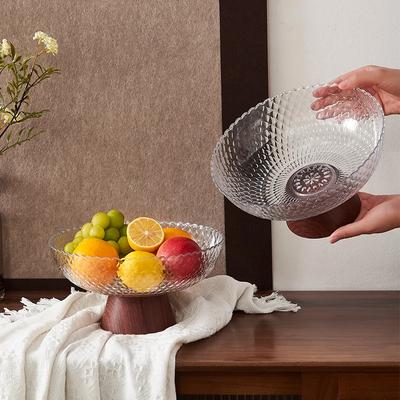 Ev depolama ürünleri eski meyve tepsisi sehpa yüksek tepsi plastik drenaj meyve tepsisi kuru meyve şeker atıştırmalık tabağı