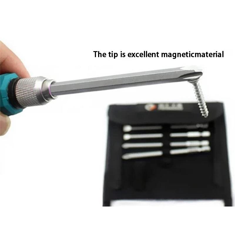 9Pcs Slotted Screwdriver Set With Magnetic Tip Screwdrivers Tool Set For Maintenance And Disassembly Ready To Use