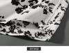 Winter Treasures Lei Professional Floral Print Business Casual Short Sleeve Shirt