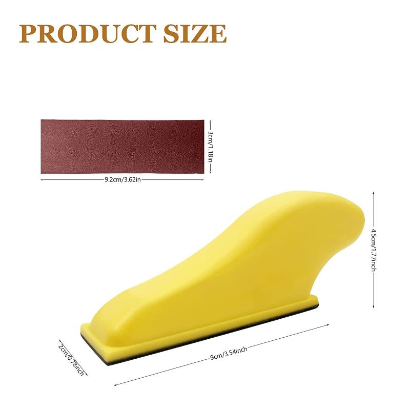 121pcs 40 to 600 Grit Micro Sander Kit Mini Detail Hand Sanding Tool Wet Dry Sandpaper Sandpaper for Small Projects