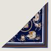 30% Silk 70% Cashmere Scarf Women Hand Rolled Fashion Print Triangle Scarves Wraps Bandana Big Hijabs Female Foulard