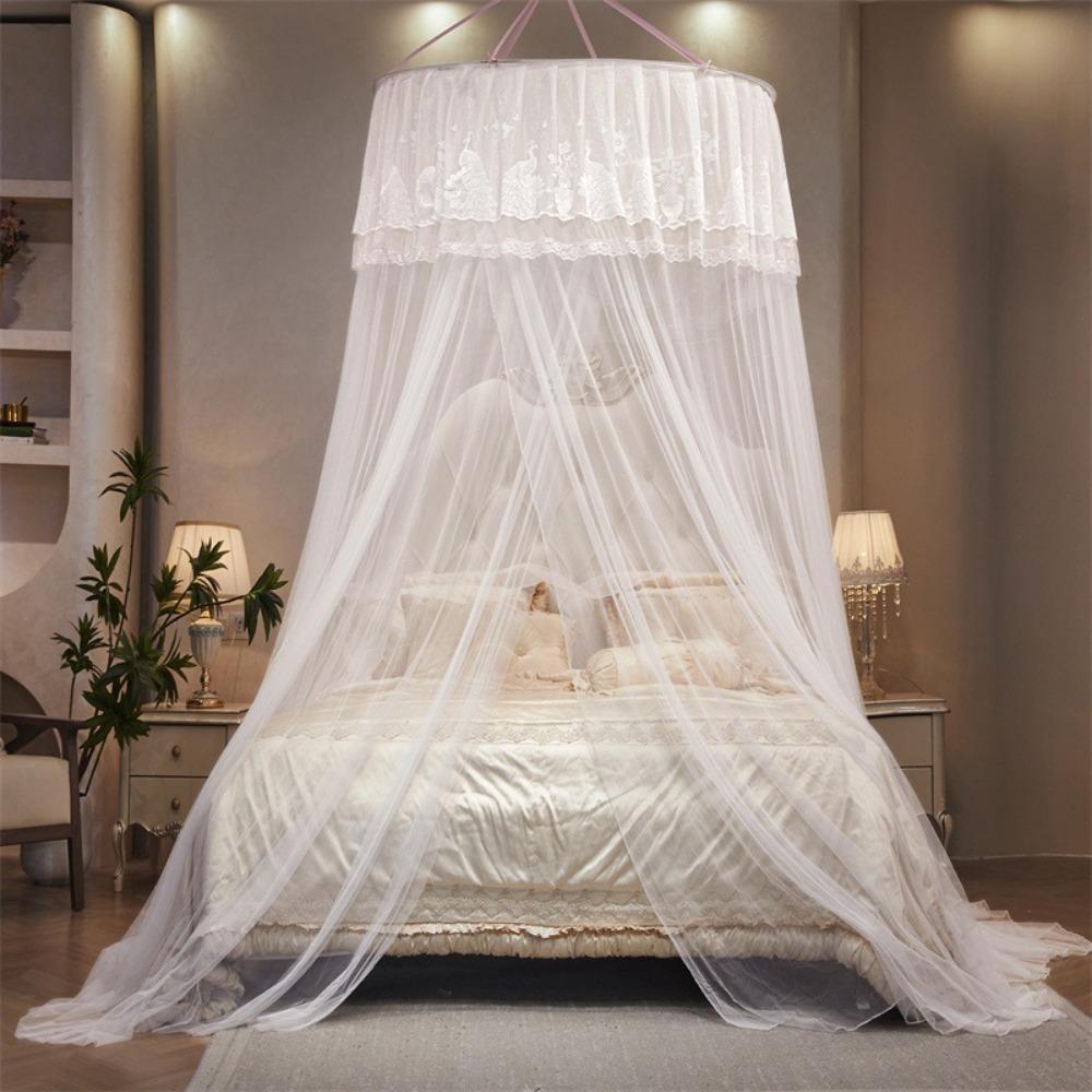 Anti-bug Dome Mosquito Net Lace Bed Canopy Practical Hanging Princess Mosquito Net  Summer