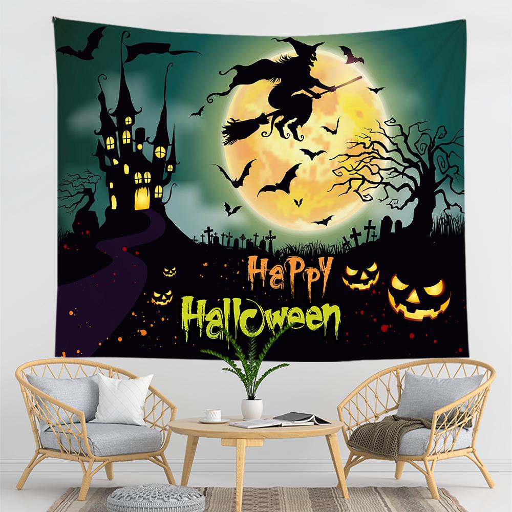 Хэллоуин Гобелен Настенный Гобелен Рука Хиппи Кошелек или Жизнь Колдовство Домашний Декор — фото 5