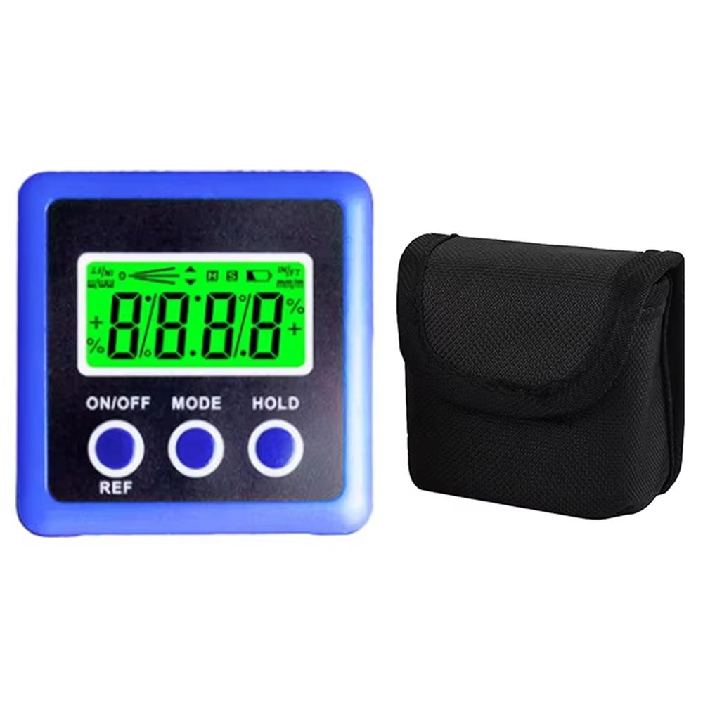 

3 Button Digital Angle Finder Magnetic Carpentry Bevel Protractor Level Box Inclinometer B