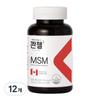 Quanzel MSM 120 Tablets (12 Pcs)