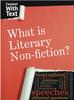 Kniha What Is Literary Non-fiction?