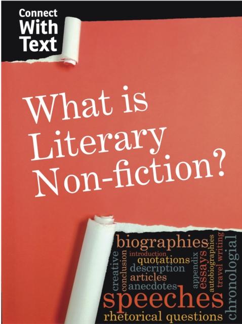 Kniha What Is Literary Non-fiction?