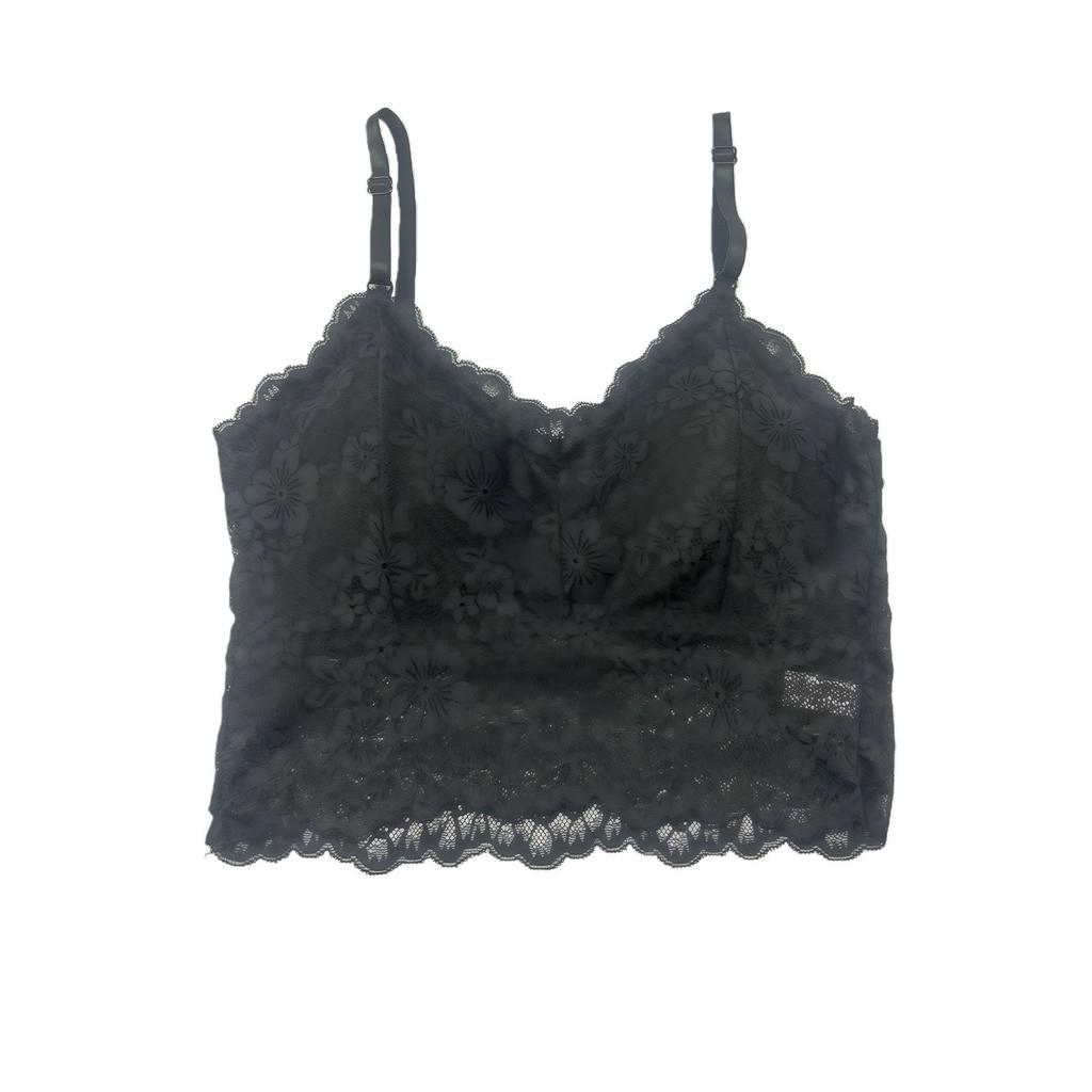 Zeriluna Elegant Wireless Push-Up Lace Underwear – Soft, Breathable, and Beautifully Trimmed to Enhance Your Bust.