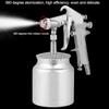 1.5mm Nozzle 750ml Capacity Suction Feeding Mode Air Paint Spray Gun Pneumatic Tool
