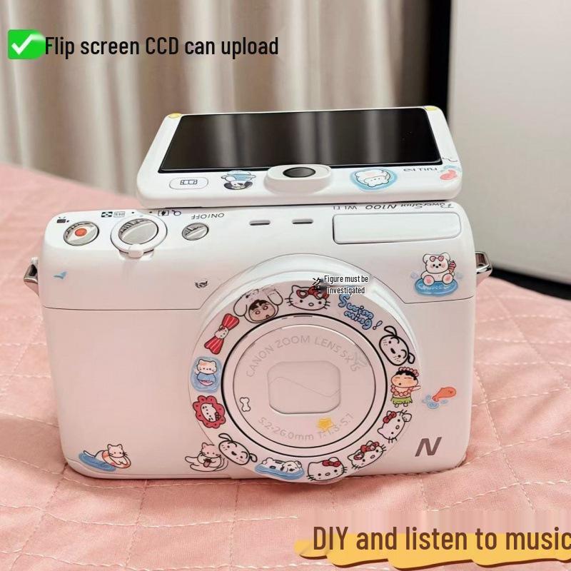 9600W HD Pixel 4K Drehbarer Klappkamera für Selfies, Studenten, Campus, Reisen und den tragbaren Einsatz