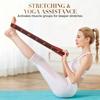 Yoga Pull Strap Belt Girl Elastic Latin Dance Stretching Band Loop Yoga Pilates GYM Fitness Exercise Resistance Band With Number