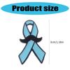 Bowknot Ribbon Brooch Pin Metal Badge for Warmth Support Corporate Event and Casual Lookings Clothes Decoration 10PCS