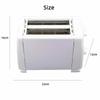 Macchina per il Pane 1PC Uso Domestico Acciaio Inossidabile Automatico Tostapane Forno a Fessura Doppia Larga Panini Toast Pane Ciambelle Macchina per la Colazione