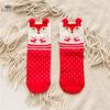 Christmas Socks Ladies Girls Christmas Socks Reindeer Snowflake Socks Xmas Gift for Women