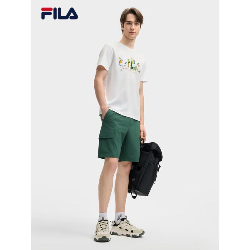 FILA Men's Summer Casual Woven Cargo Shorts
