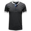 Klassische kurzärmlige Henley-Shirts für Herren, Basic, Sommer, leichtes, einfarbiges 4-Knopf-T-Shirt, bequeme Slim Fit-T-Shirts für Männer, lässige, atmungsaktive T-Shirts
