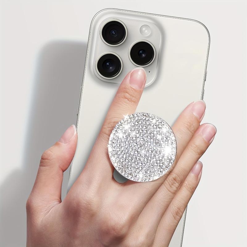 1pc Quick Flash Mobile Phone Push-Pull Holder Creative Folding Stand Lazy Back Sticker Holder