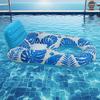 Inflatable Pool Float Adult Pool Floaties Lounger Floats Raft Floating Chair Water Floaties for Swimming Pool Lake Lounge Floa