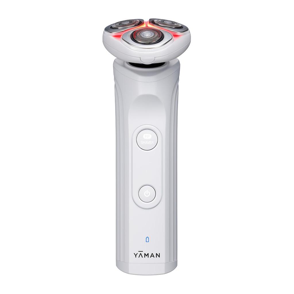 Hot Shave Skin Pro Electric Shaver for White YA-MAN Men, YJEC1W,