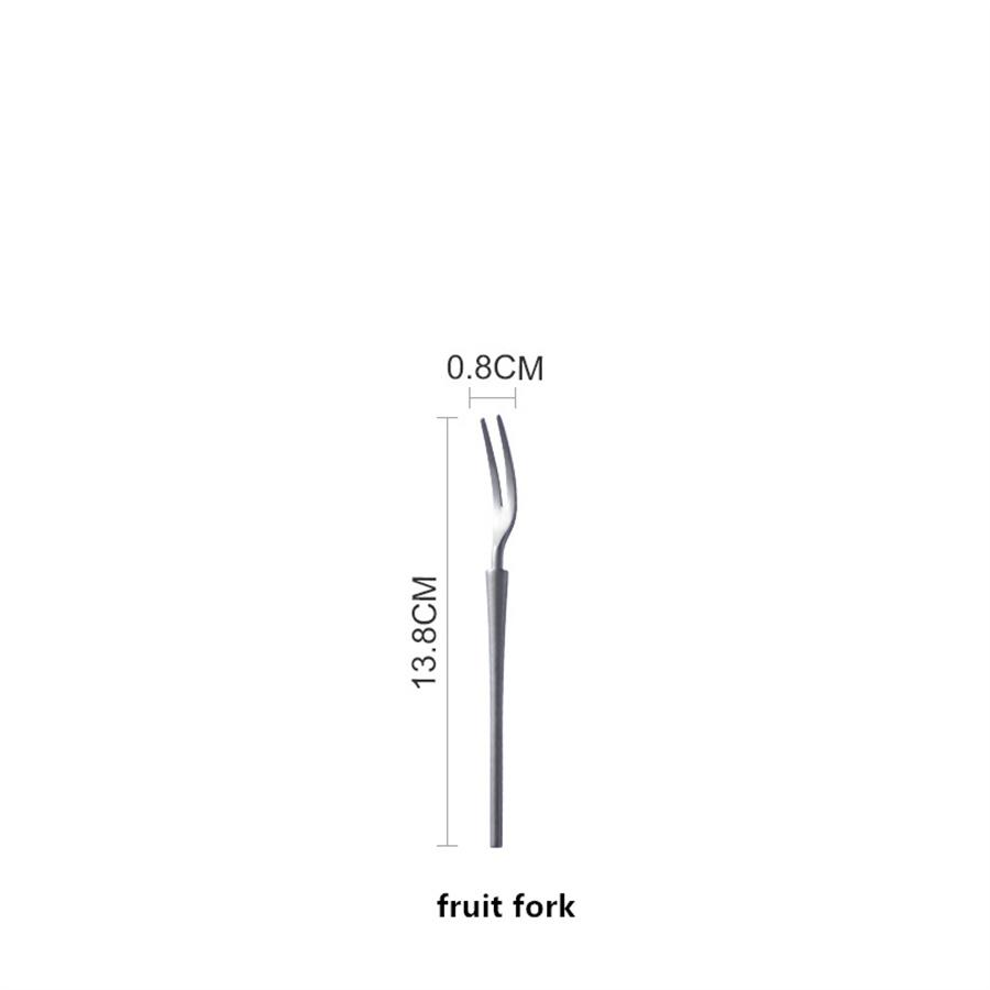 304 Edelstahl Skandinavisches Ins Baum Muster Messer Gabel und Löffel Dreiteiliges Haushalts Westliches Besteckset