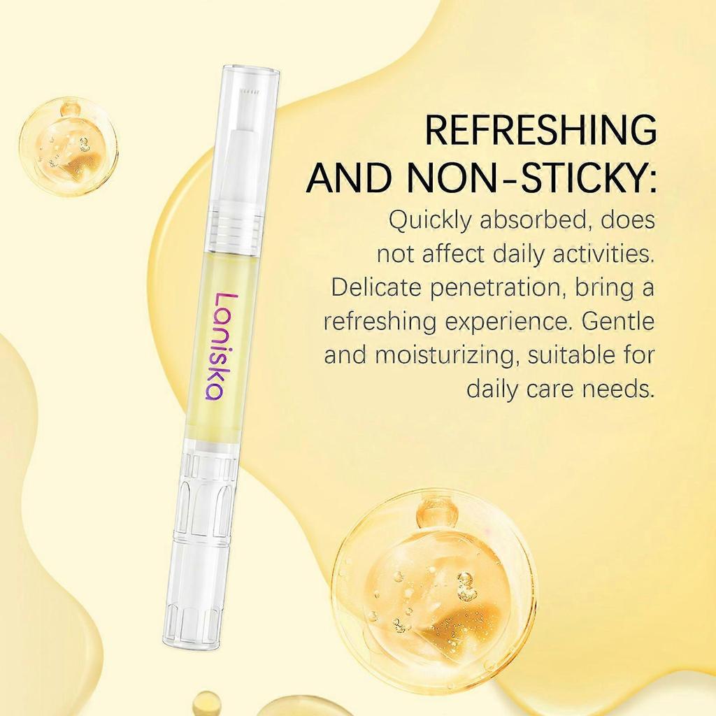 Laniska Nail Care Pen - Gentle Ingredients To Protect And Brighten Nails, Cleansing And Daily Care Pen
