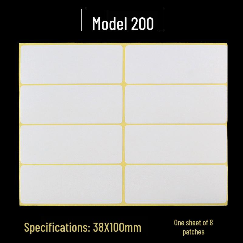 Adhesive Memo and Name Sticker Labels