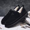 men's new style snow boots, lined with fleece for warmth and cold resistance, cotton boots and cotton slippers, versatile,