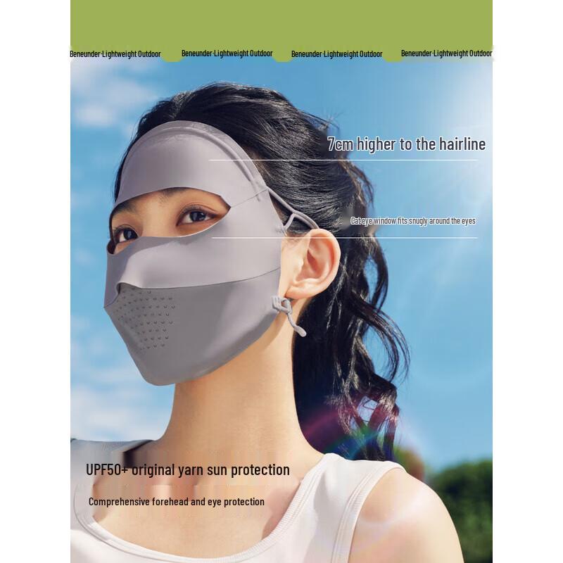 Beneunder Cooling Sun Protection Face Mask